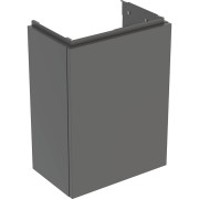 Meuble lave-mains Geberit Acanto 1 porte lave-mains 40cm gris velouté - GEBERIT 503.001.JK.1 
