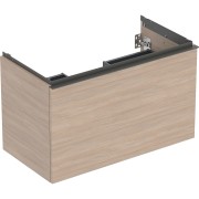 Meuble bas Geberit Acanto 1 tiroir 1 tir anglaise lavabo 90cm chêne - GEBERIT 503.005.JH.1 