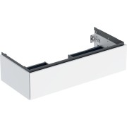 Meuble bas pour lavabo Geberit ONE 1 tiroir L105cm P47cm Blanc brillant - GEBERIT 505.074.00.1 