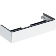 Meuble bas pour lavabo Geberit ONE 1 tiroir L120cm P47cm Blanc brillant - GEBERIT 505.075.00.1 
