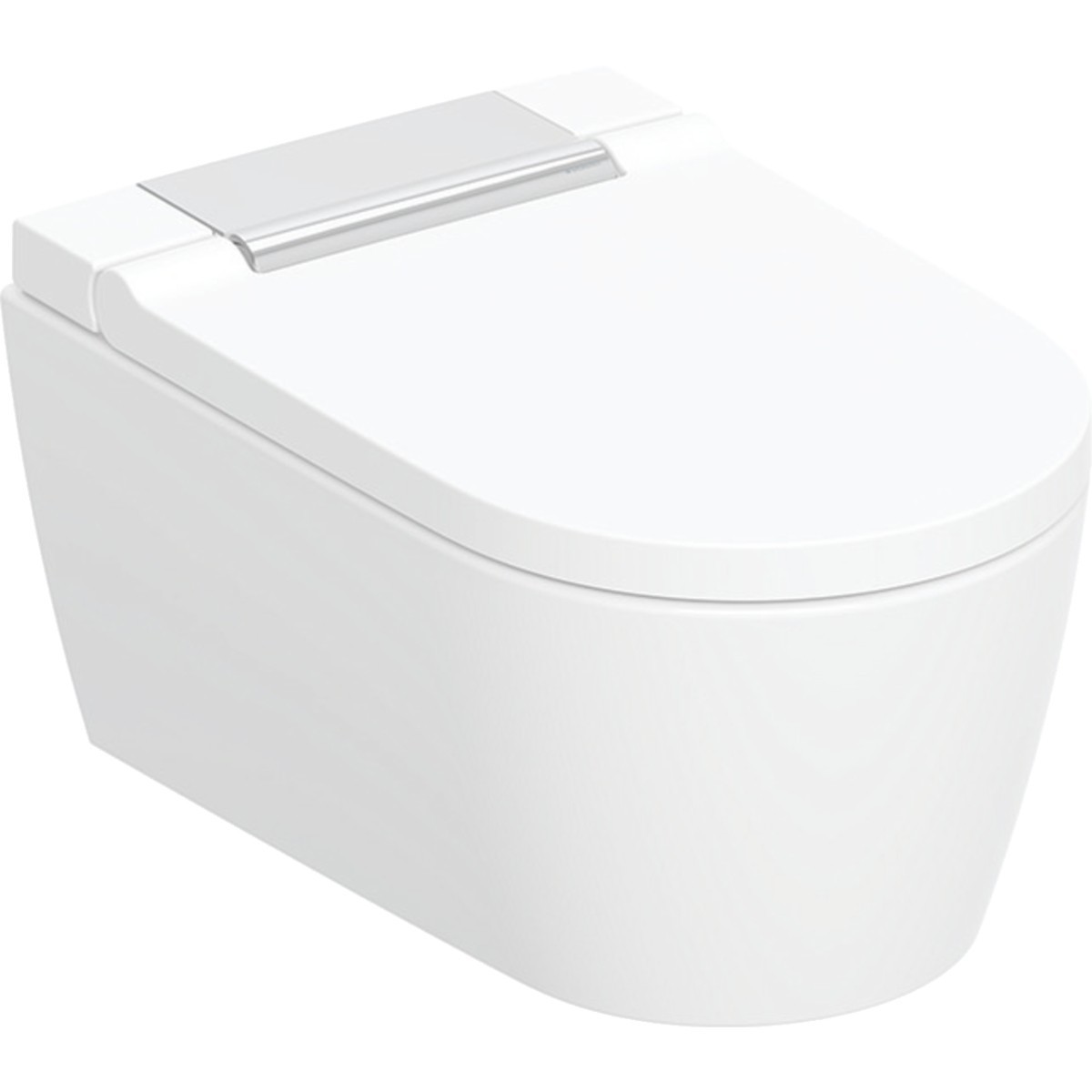 WC complet suspendu Geberit AquaClean Sela Round Chromé brillant - GEBERIT 146.220.21.1 