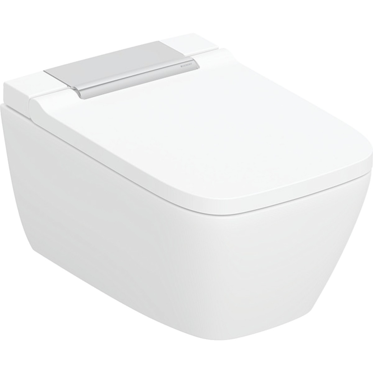 WC complet suspendu Geberit AquaClean Sela Square Chromé brillant - GEBERIT 146.250.21.1 