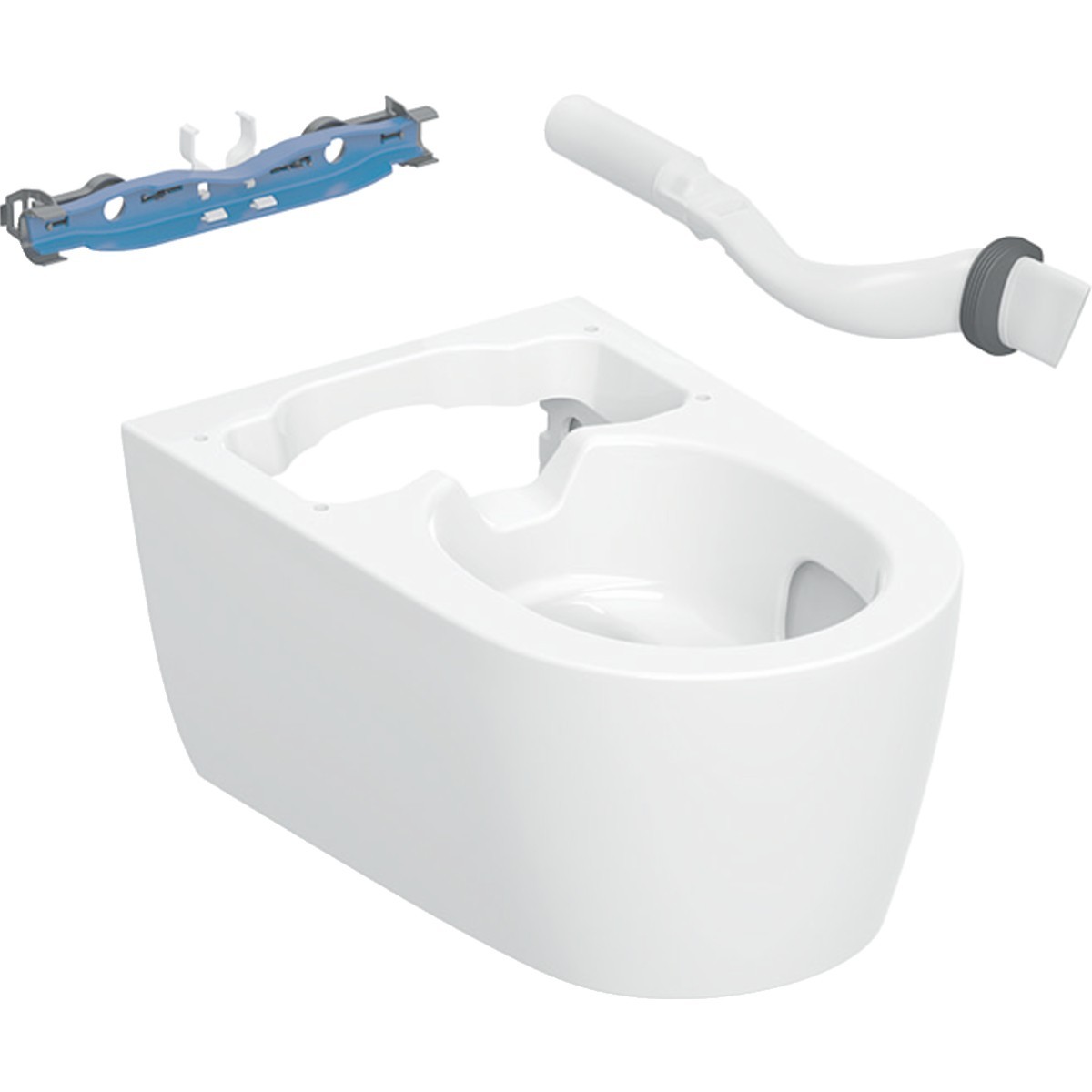 WC suspendu pour Geberit AquaClean Sela Round Blanc alpin - GEBERIT 243.647.11.1 