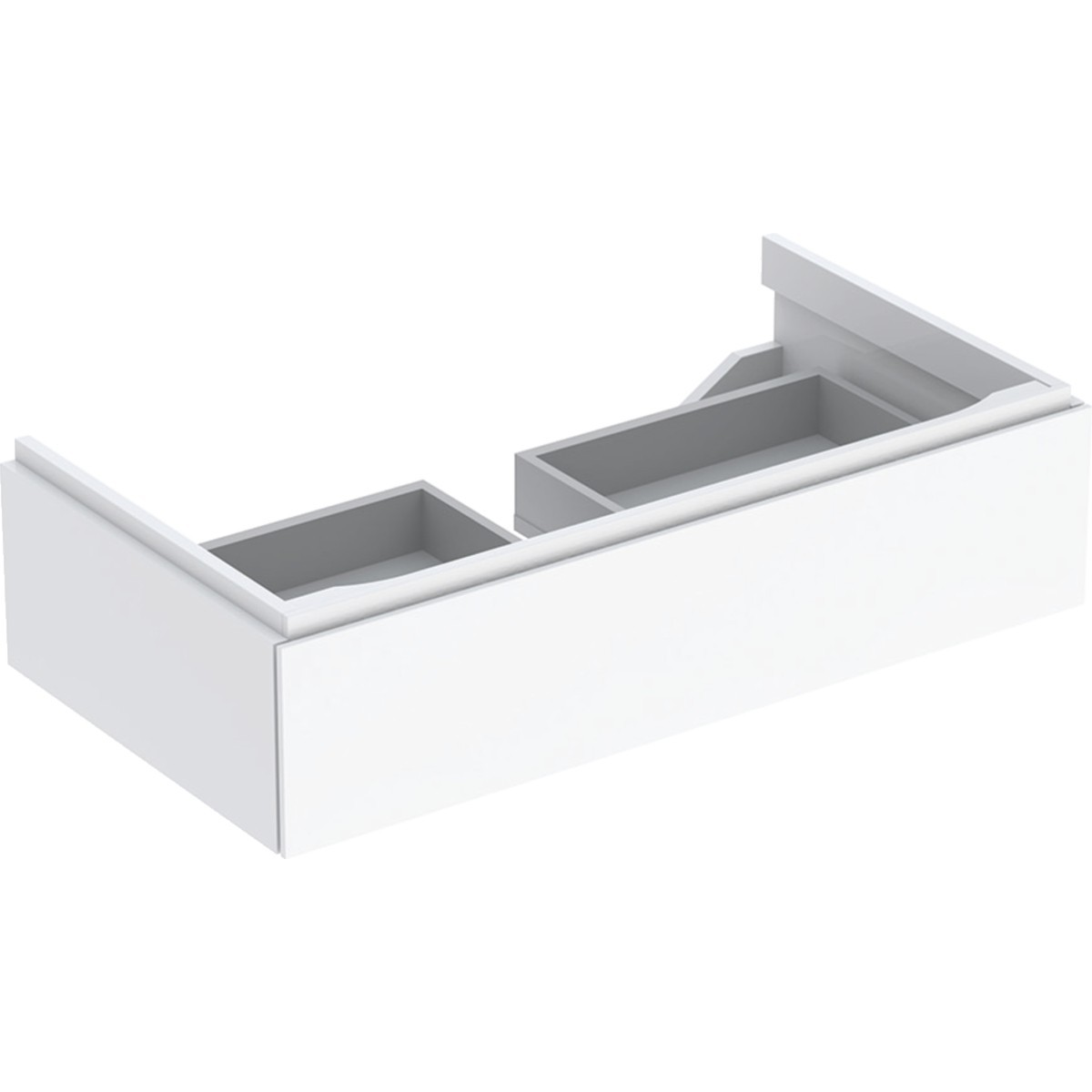 Meub. bas Geberit Xeno² pour lavabo 1 tiroir 88x22x46.2 Blanc brillant - GEBERIT 500.508.01.1 