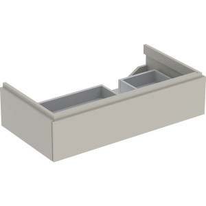 Meub. bas Geberit Xeno² 1 tiroir plage dépose droite 88x22x46.2 Greige mat - GEBERIT 500.514.00.1 