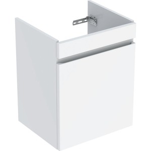 Meuble sous lavabo 55 cm Geberit Renova Plan 1 tiroir 1 tiroir à l'angl Blanc br - GEBERIT 501.904.01.1 