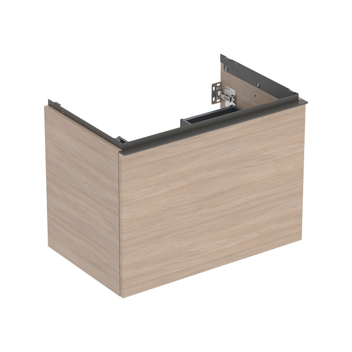 Meuble bas Geberit Acanto 1 tiroir 1 tir anglaise lavabo 75cm chêne - GEBERIT 503.004.JH.1 