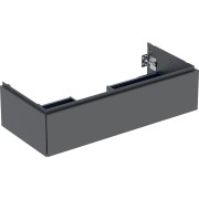 Meuble bas pour lavabo Geberit ONE 1 tiroir L105cm P47cm Gris velouté - GEBERIT 505.074.00.3 