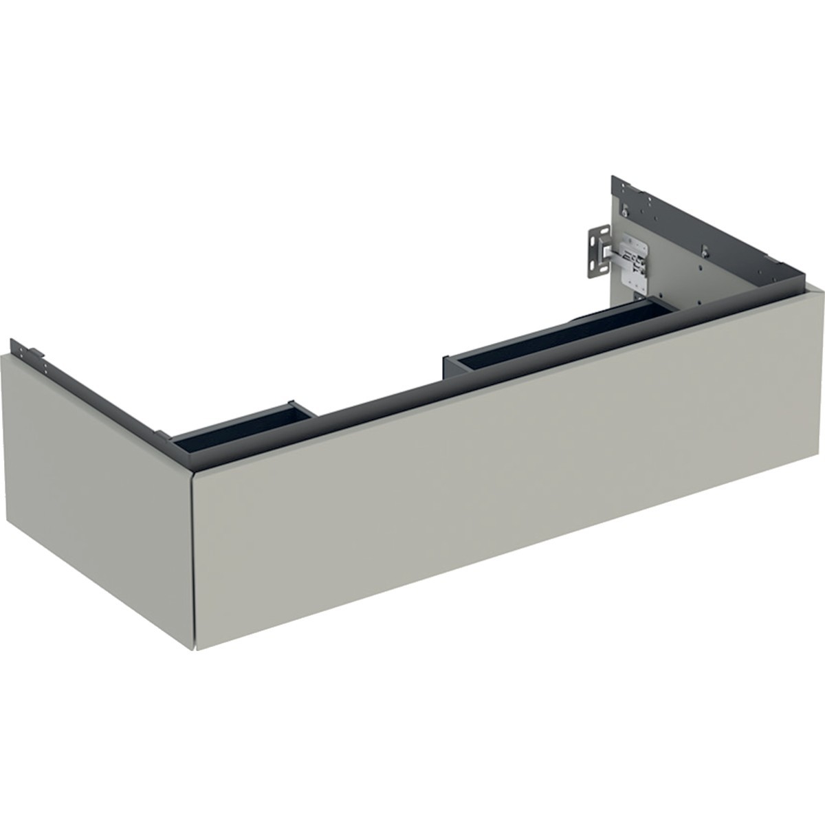 Meuble bas pour lavabo Geberit ONE 1 tiroir L105cm P47cm Greige - GEBERIT 505.074.00.7 