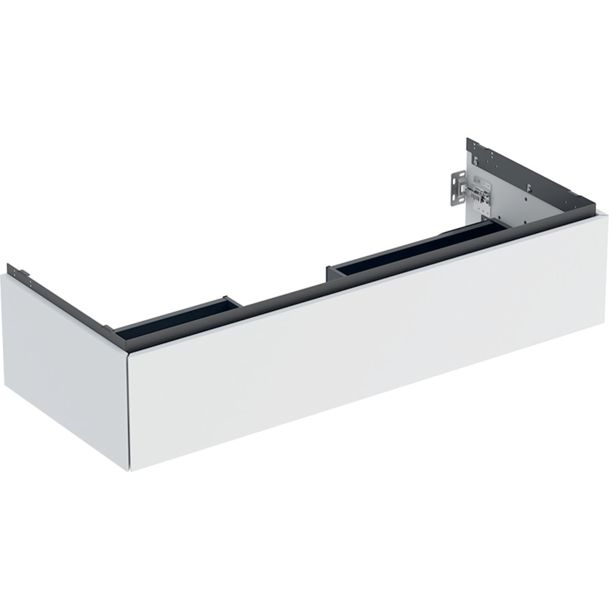 Meuble bas pour lavabo Geberit ONE 1 tiroir L120cm P47cm Blanc mat - GEBERIT 505.075.00.2 