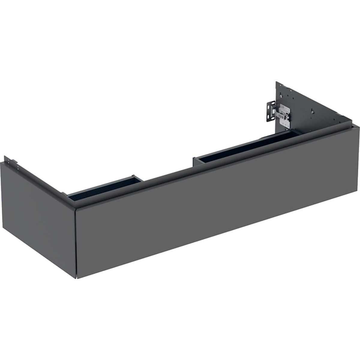 Meuble bas pour lavabo Geberit ONE 1 tiroir L120cm P47cm Gris velouté - GEBERIT 505.075.00.3 