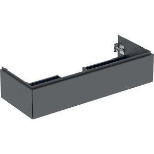 Meuble bas pour lavabo Geberit ONE 1 tiroir L120cm P47cm Gris velouté - GEBERIT 505.075.00.3 