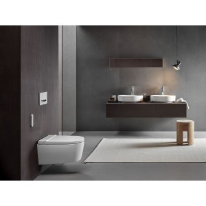 WC complet suspendu Geberit AquaClean Sela Round Blanc alpin - GEBERIT 146.220.11.1 