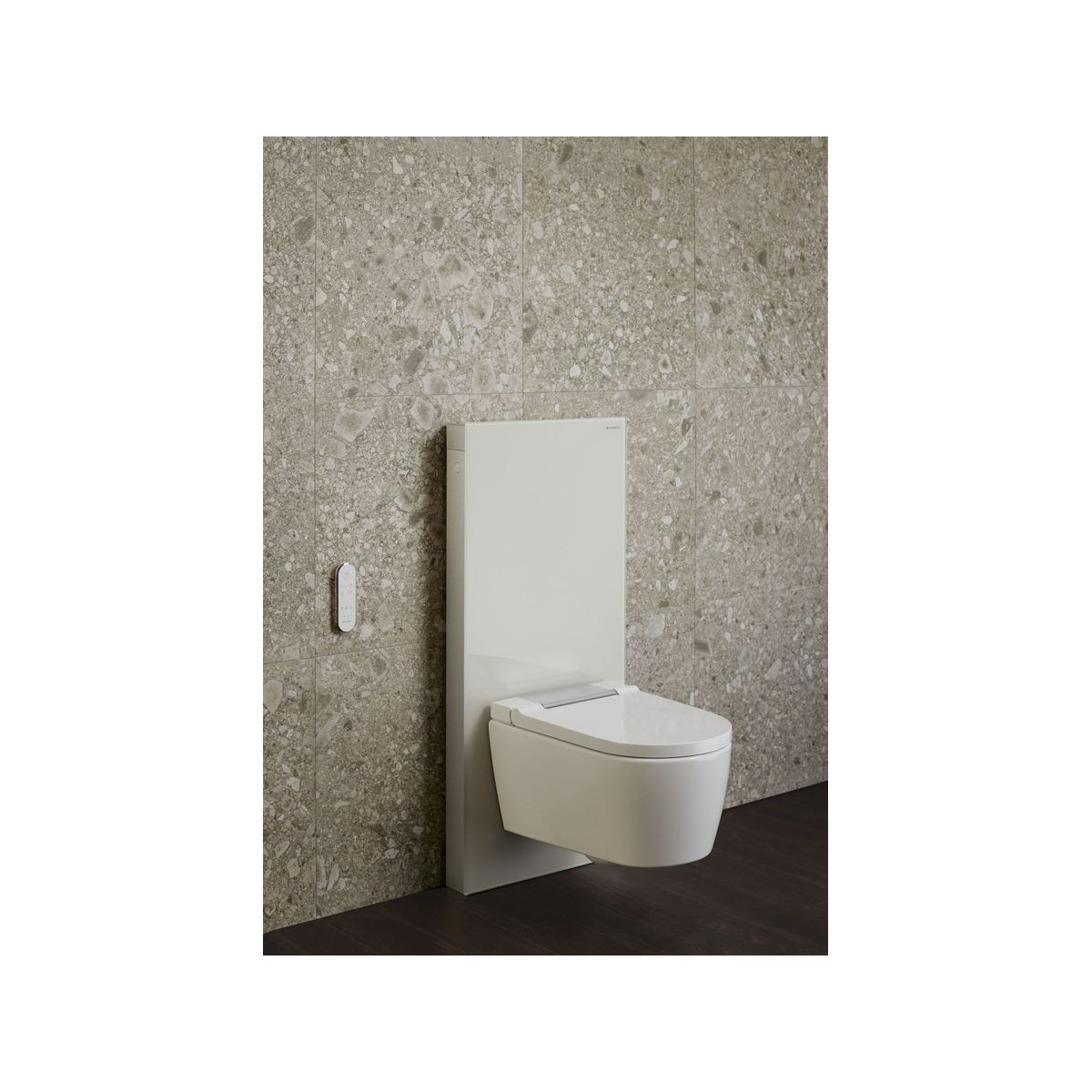 WC complet suspendu Geberit AquaClean Sela Round Chromé brillant - GEBERIT 146.220.21.1 