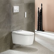 WC complet suspendu Geberit AquaClean Sela Round Chromé brillant - GEBERIT 146.220.21.1 