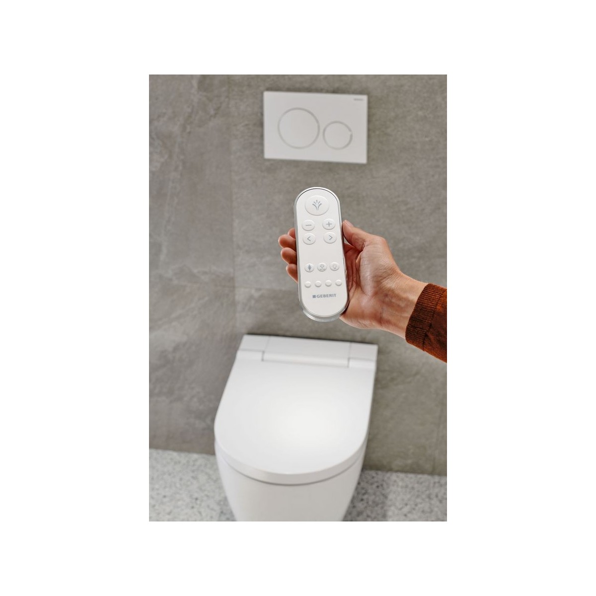 WC complet suspendu Geberit AquaClean Sela Round Blanc mat - GEBERIT 146.220.JT.1 