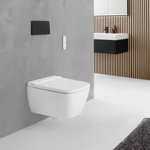 WC complet suspendu Geberit AquaClean Sela Square Blanc alpin - GEBERIT 146.250.01.1 