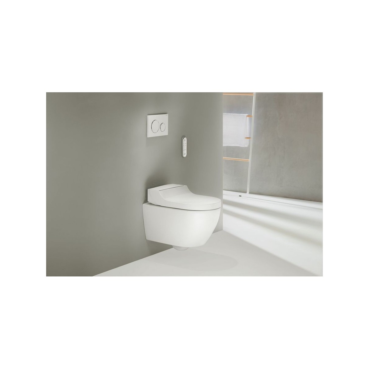 WC complet suspendu Geberit AquaClean Tuma Comfort Blanc alpin - GEBERIT 146.290.11.1 