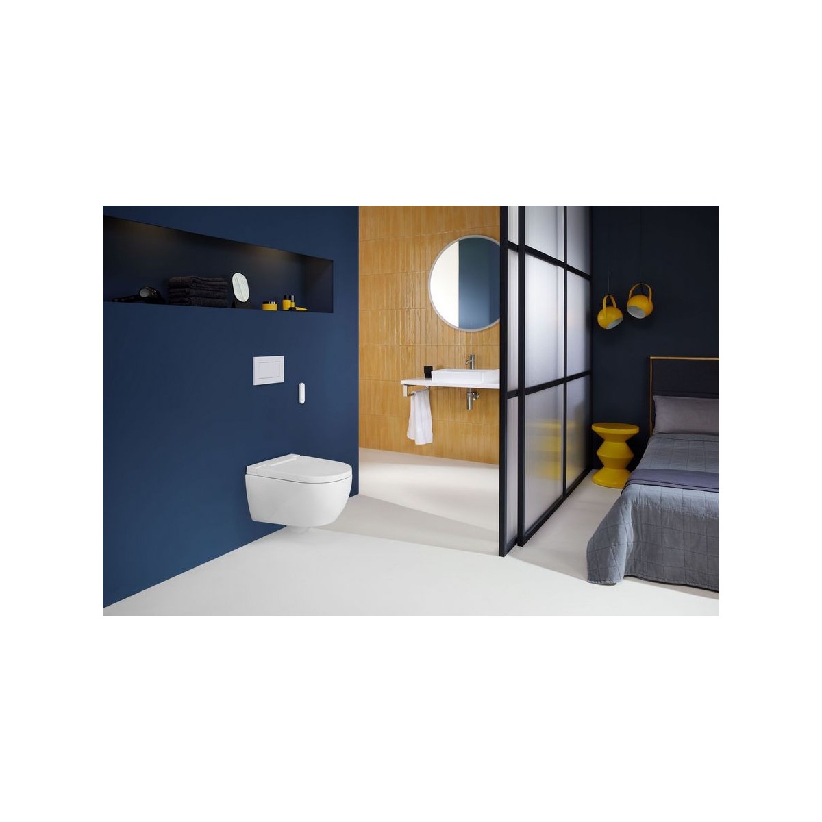 WC complet suspendu Geberit AquaClean Alba blanc alpin - GEBERIT 146.350.01.1 