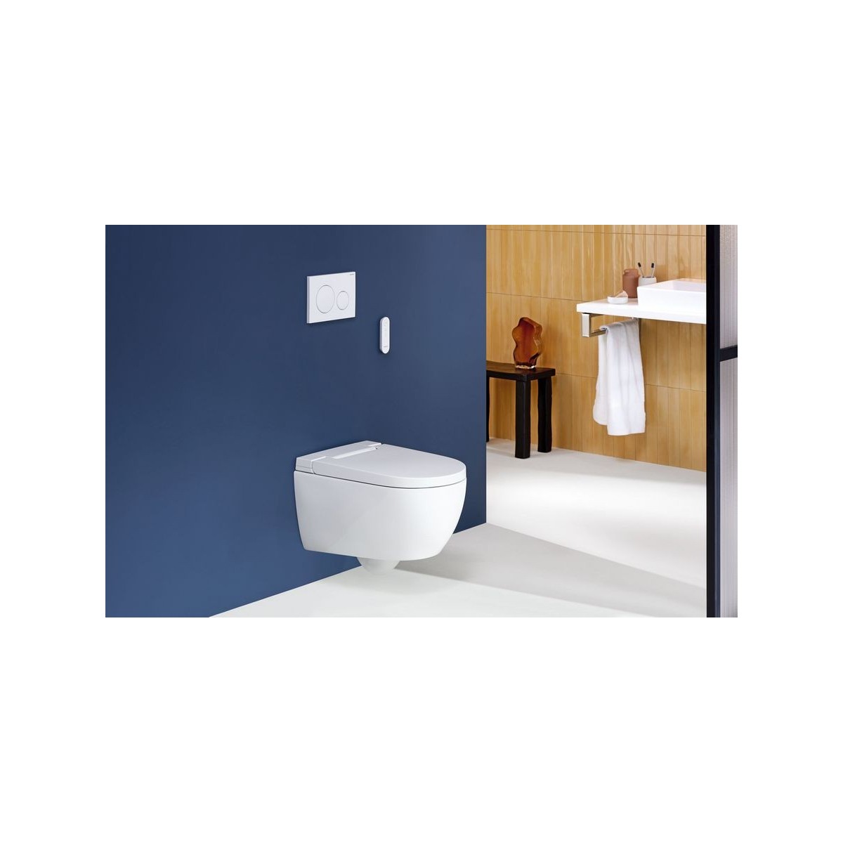 WC complet suspendu Geberit AquaClean Alba blanc alpin - GEBERIT 146.350.01.1 