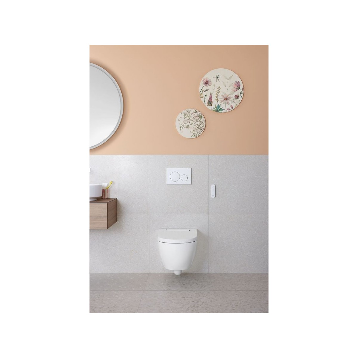 WC complet suspendu Geberit AquaClean Alba blanc alpin - GEBERIT 146.350.01.1 