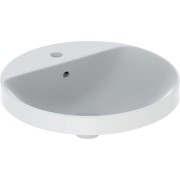 Vasque à enc. Geberit VariForm ronde 48 plage rob. Trop-plein Blanc - GEBERIT 500.704.01.2 