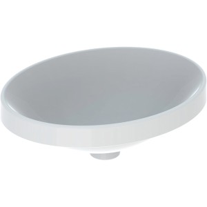 Vasque à enc. Geberit VariForm ov 50x40 sans trop-plein Blanc - GEBERIT 500.710.01.2 