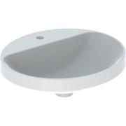Vasque à enc. Geberit VariForm ov plage rob. 50x45 sans trop-plein Blanc - GEBERIT 500.714.01.2 