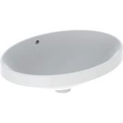 Vasque à enc. Geberit VariForm ov 55x40 trop-plein Blanc - GEBERIT 500.716.01.2 