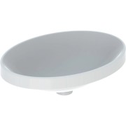 Vasque à enc. Geberit VariForm ov 55x40 sans trop-plein Blanc - GEBERIT 500.718.01.2 