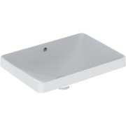 Vasque à enc. Geberit VariForm rect. 55x40 trop-plein Blanc - GEBERIT 500.736.01.2 