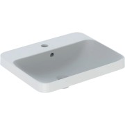 Vasque à enc. Geberit VariForm rect. plage rob. 55x45 trop-plein Bl - GEBERIT 500.740.01.2 
