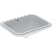 Vasque à enc. par dessous Geberit VariForm rect. 45x44 trop-plein Blanc - GEBERIT 500.760.01.2 
