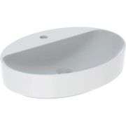 Vasque à poser Geberit VariForm ov plage rob. 60x45 sans trop-plein Blanc - GEBERIT 500.773.01.2 