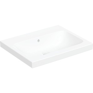 Vasque à poser Geberit iCon Light 60x48 STR avec trop plein Blanc brillant - GEBERIT 501.847.00.3 