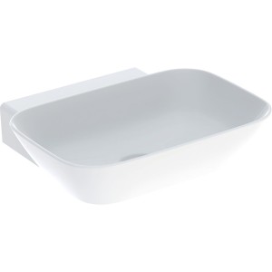Vasq poser Geb ONE coupelle sortie verti 50cm STR STP KeraTect Blc brillant - GEBERIT 505.040.01.6 