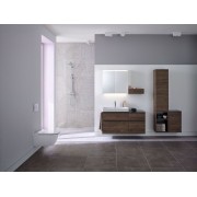 Meub. bas Geberit Smyle Square pour lav 2 tiroirs 88.4x61.7x47 Noyer - GEBERIT 500.354.JR.1 