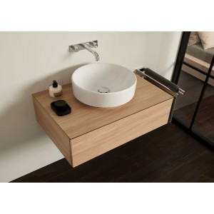Vasque à poser Geberit VariForm ronde D 40 sans trop-plein Blanc - GEBERIT 500.768.01.2 