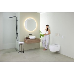 Vasque à poser Geberit VariForm ronde D 40 sans trop-plein Blanc - GEBERIT 500.768.01.2 