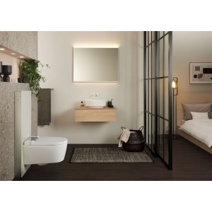 Vasque à poser Geberit VariForm ov 55x40 sans trop-plein Blanc - GEBERIT 500.771.01.2 