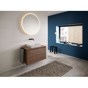 Vasque poser Geberit ONE rect sortie horiz 50cm STR STP KeraTect Blc brill - GEBERIT 505.023.00.1 