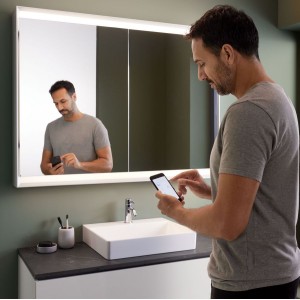 Vasque poser Geberit ONE rect sortie horiz 50cm 1TR STP KeraTect Blc brill - GEBERIT 505.024.00.1 
