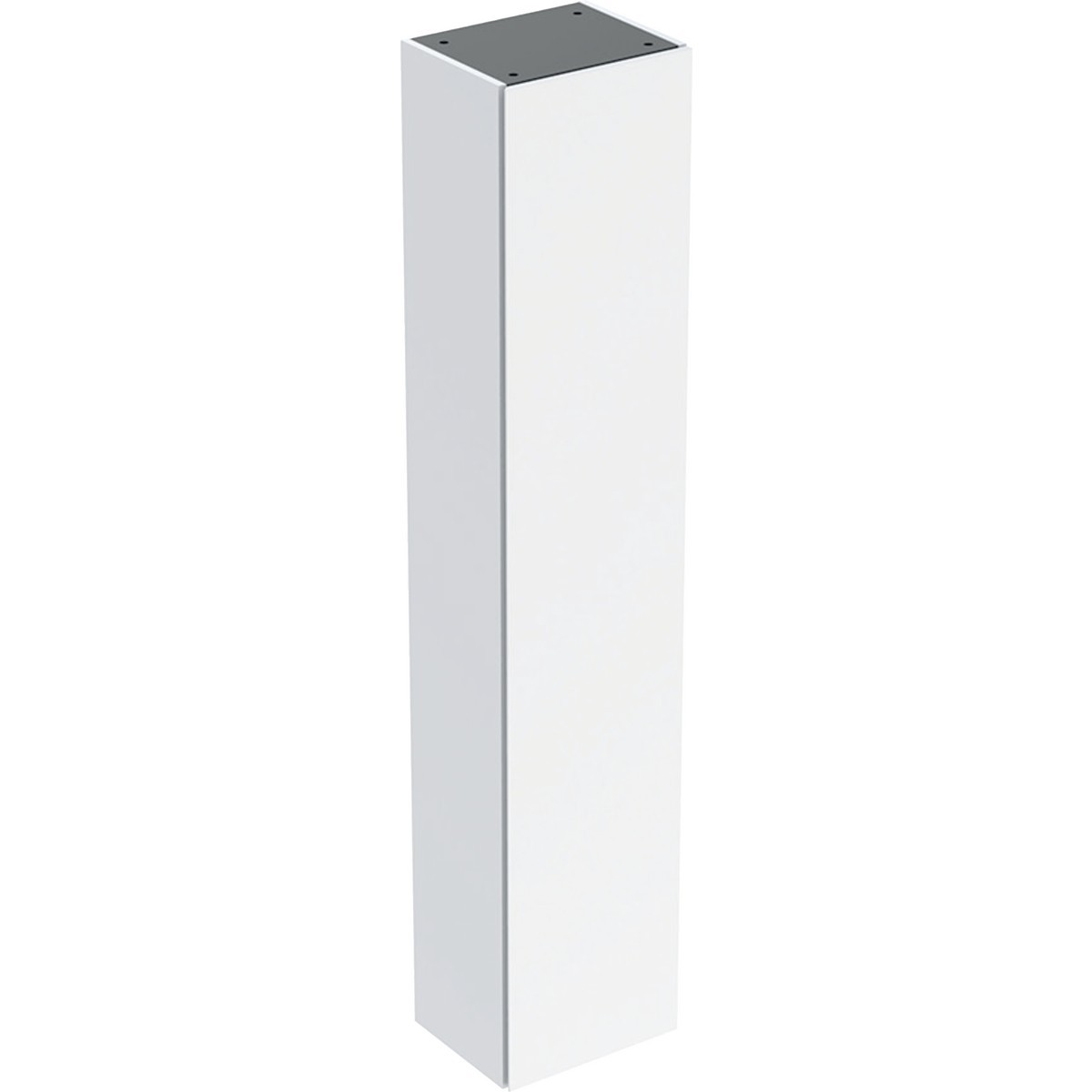 Colonne haute Geberit H180 1 porte Blanc brillant poignée blanc - GEBERIT 502.316.01.1 