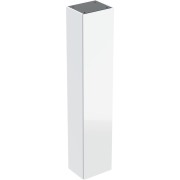 Colonne haute Geberit H180cm 1 porte verre blanc brillant - GEBERIT 502.316.01.2 