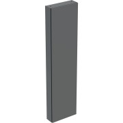 Colonne haute compacte Geberit iCon P15 1 porte Gris velouté - GEBERIT 502.317.JK.1 