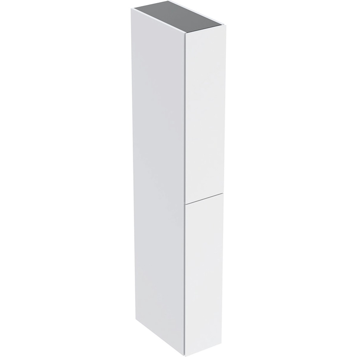 Colonne haute Geberit 2 tiroirs 24x180x48cm blanc mat - GEBERIT 503.011.01.3 