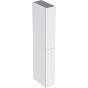 Colonne haute Geberit 2 tiroirs 24x180x48cm blanc mat - GEBERIT 503.011.01.3 