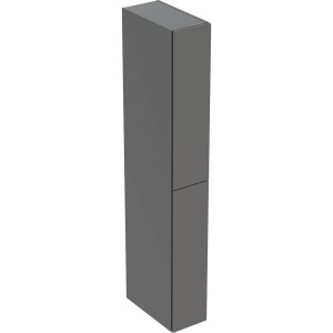 Colonne haute Geberit 2 tiroirs 24x180x48cm gris velouté - GEBERIT 503.011.JK.1 