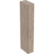 Colonne haute Geberit 2 tiroirs 24x180x48cm noyer carya - GEBERIT 503.011.JR.1 