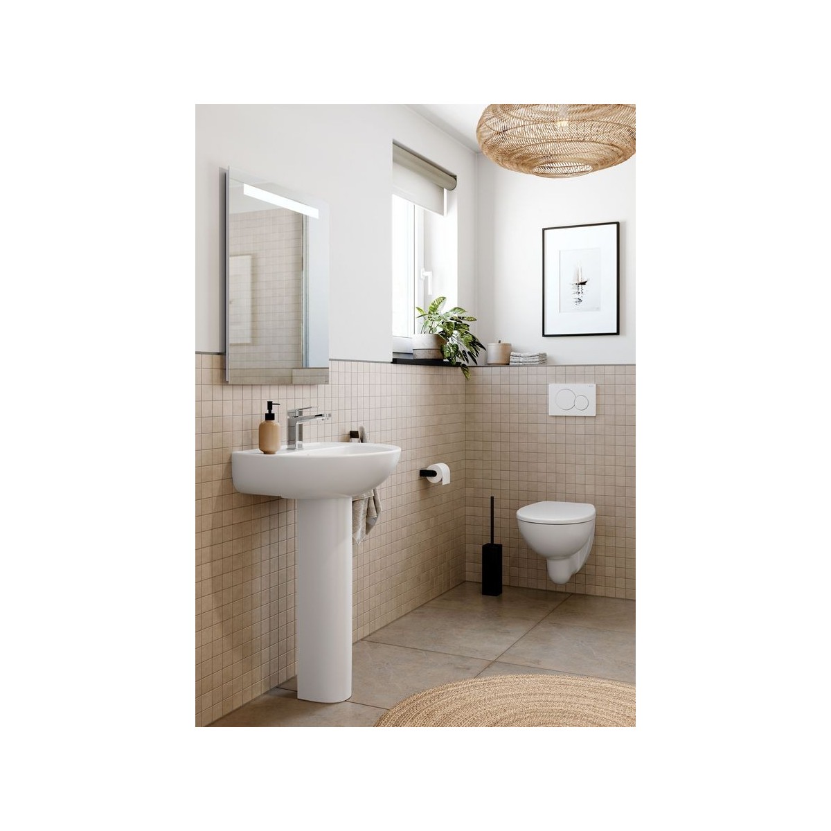 Colonne Geberit Bastia Blanc - GEBERIT 501.608.00.1 